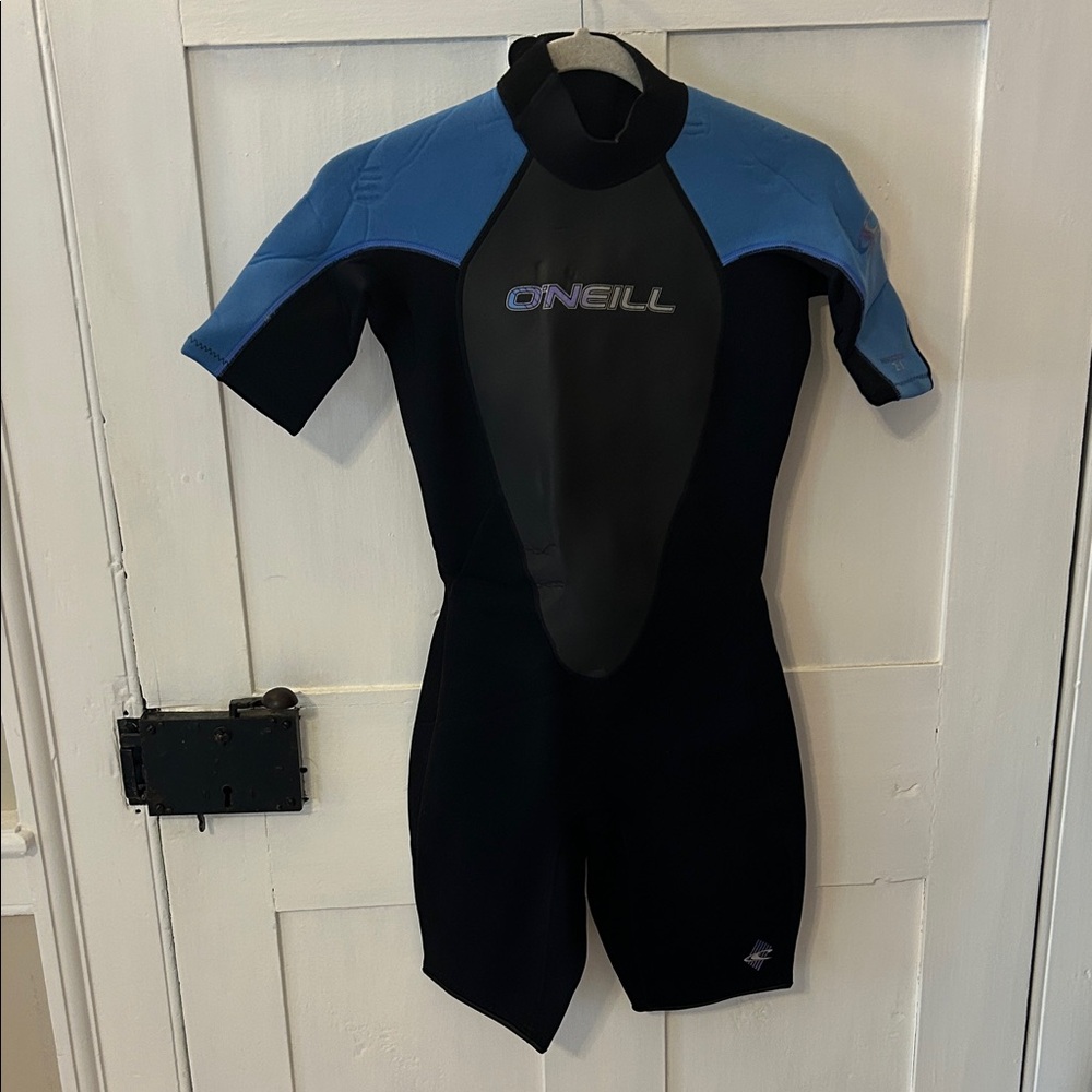 O'Neill Black and Blue Wetsuit